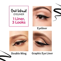 Nykaa Get Inked Sketch Eyeliner Pen - Onyx 01(1ml)