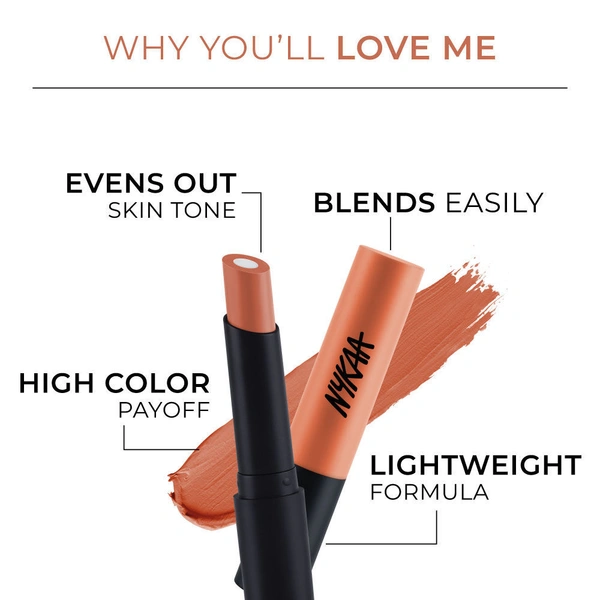 Nykaa InstaBlur Color Corrector Stick - Orange (3.5g)