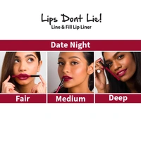 Nykaa Lips Don't Lie! Waterproof Line & Fill Lip Liner - Date Night 16 (1.14g)