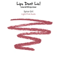 Nykaa Lips Don't Lie Waterproof Line & Fill Lip Liner - Spice Girl 15(1.14g)