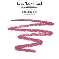 Nykaa Lips Don't Lie Waterproof Line & Fill Lip Liner - Little Bad Girl 14(1.14g)