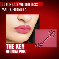 Nykaa Matte Tattoo Liquid Lipstick - The Key(4g)
