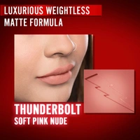 Nykaa Matte Tattoo Liquid Lipstick - Thunderbolt(4g)