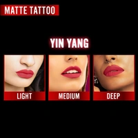 Nykaa Matte Tattoo Liquid Lipstick - Yin Yang(4g)