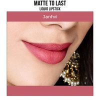 Nykaa Matte to Last Transfer Proof Liquid Lipstick - Janhvi 23(5ml)