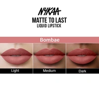 Nykaa Matte to Last Transfer Proof Liquid Lipstick - Bombae 01(5ml)