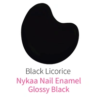 Nykaa Nail Enamel Polish - Black Licorice 84(9ml)