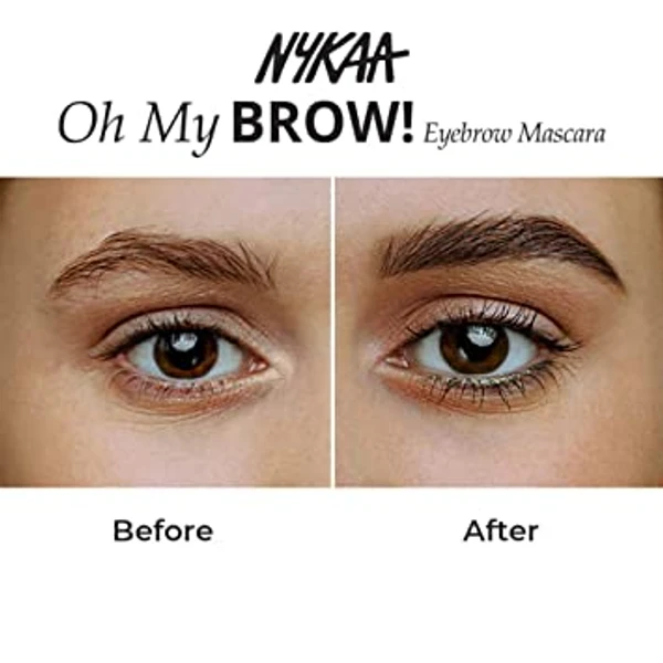 Nykaa Oh My Brow! Eyebrow Mascara - Sirius Brown