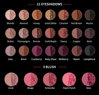 Nykaa Professional Makeup Palette - Eyeshadow &amp; Blush