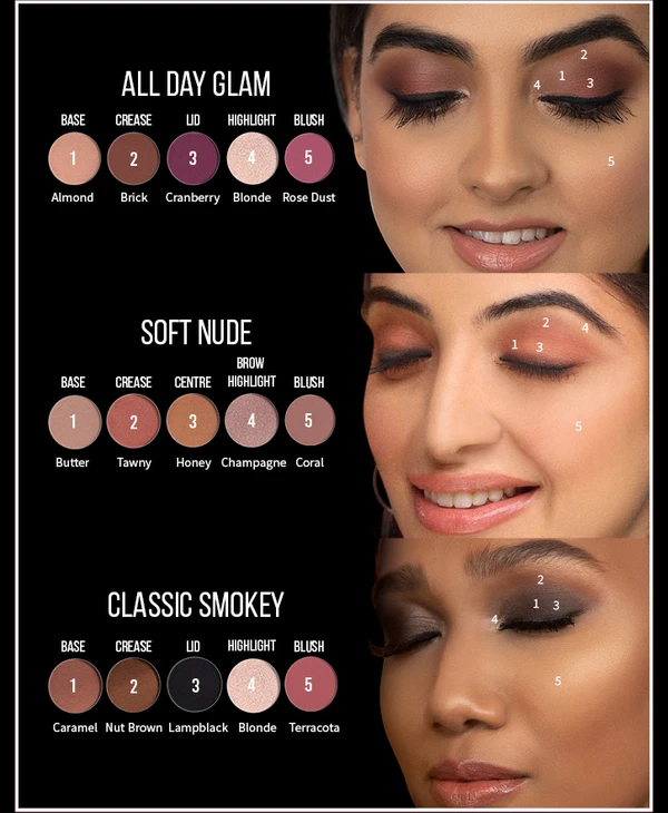 Nykaa Professional Makeup Palette - Eyeshadow &amp; Blush