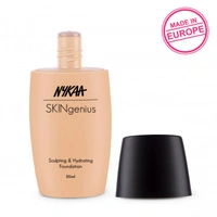 Nykaa SKINgenius Sculpting & Hydrating Dewy Foundation For Dry Skin - True Tan- 04 (30ml)
