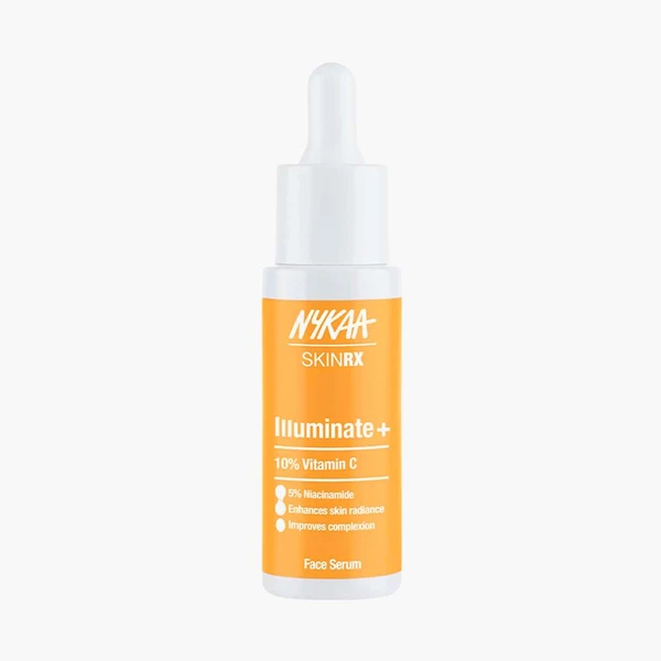 Nykaa SKINRX 10% Vitamin C with 5% Niacinamide Illuminate + Brightening Boost Face Serum