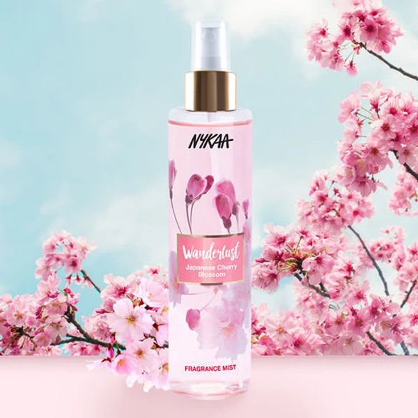 Nykaa Wanderlust Fragrance Body Mist - Japanese Cherry Blossom