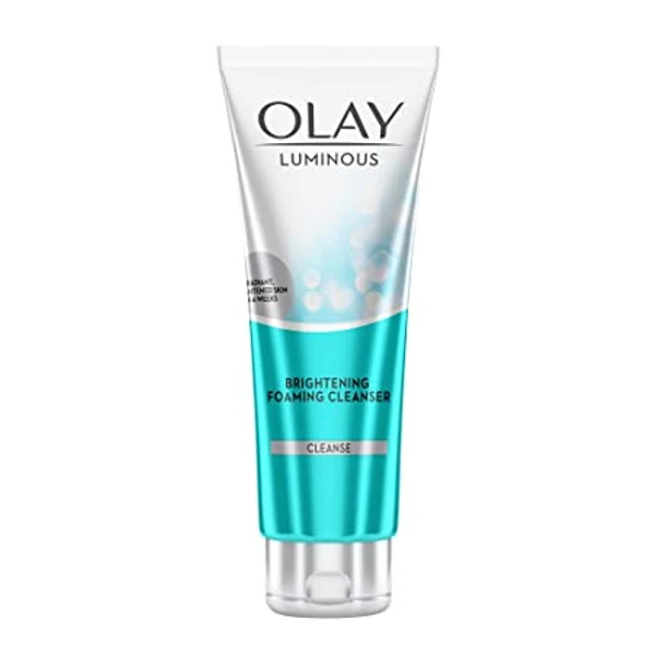 Olay Face Wash: Luminous Brightening Foaming Cleanser, 100 G