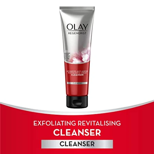 Olay Face Wash Regenerist Exfoliating Cleanser, 100G