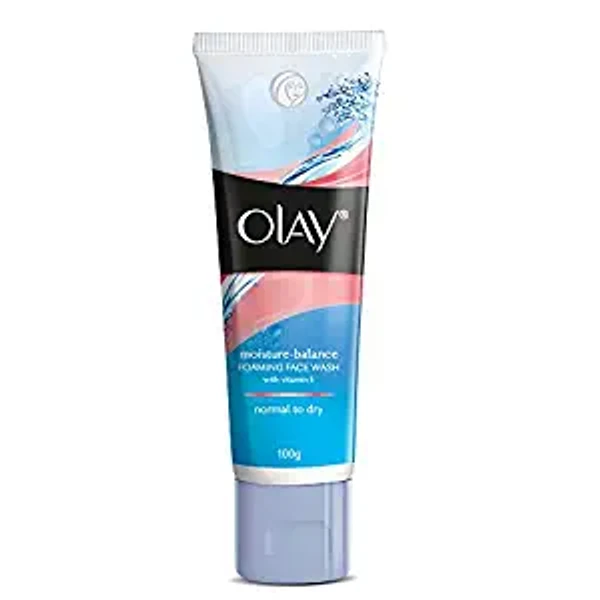 Olay Moisture-Balance Foaming Face Wash With Vitamin E