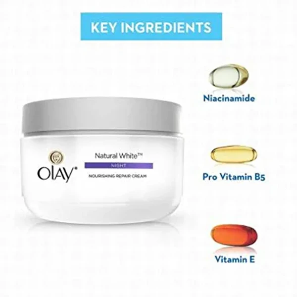 Olay Natural Aura 7 In One Night Nourishing Repair Cream