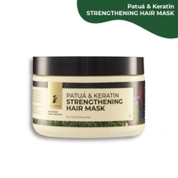 Pilgrim Amazonian Patuá & Keratin Smoothening Hair Mask For Dry&Frizzy Hair With Sacha Inchi For Women&Men|Hair Mask For High Shine&Hydration|Hair Mask For Smoothening Hair|Silicon Free|200Gm