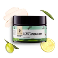 Pilgrim Squalane Glow Moisturizer, 50.0 gm | 1.8 oz. | Brightens Skin | Hydrates & Smoothes | Youthful Glow