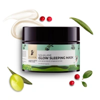 Pilgrim Squalane Glow Sleeping Mask, 50.0 gm | 1.8 oz. | Skin Brightening | Hydrating, Smooth & Supple Skin