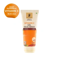 Pilgrim Vitamin C Gel Face Wash, 100 ml 3.4 fl. oz. | Brightens Skin | Gentle Exfoliation | Evens Skin Tone