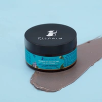 Pilgrim Volcanic Lava Ash Face Scrub with Yugdugu & White Lotus, 100 gm | 3.52 oz | Removes Tan & Blackheads | Fights Pigmentation
