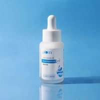 Plum 10% Niacinamide Face Serum with Rice Water | Suits All Skin Types | Fragrance Free, 15 ml