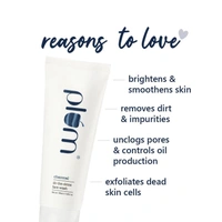 Plum Charcoal Do-The-Detox Face Wash, 100 ml