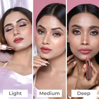 Praush Beauty PRAUSH BEAUTY (Formerly Plume) Plush Matte Lipsticks Super Light & Hydrating, Long Lasting, Rich Pigment, Smooth Soft Matte Finish, 4g (Soiree)