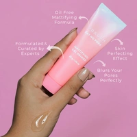 Praush Beauty PRAUSH (Formerly Plume) Say No Pore Mattifying Gel Primer for Crack Free Long Lasting Makeup, Oil Absorbing & Skin Perfecting formula, all skin type, 30 g