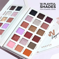 Praush Beauty Praush The Showstopper Eyeshadow Palette With 18 Pigmented Shades