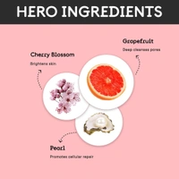 QUENCH Brightening Face Mist for Glowing Skin (Floral Scent) with Cherry Blossom & Hyaluronic Acid| Instantly Hydrates & Brightens Skin| Gentle & Non-Irritating| Made in Korea (100ml)