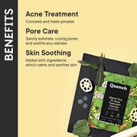 QUENCH Zit Away Treatment Patches with Salicylic Acid, Cica & Witch Hazel| Heals & Conceals Pimples| Shrinks Pimples Overnight| Acne Patches for Face (Pack of 24)
