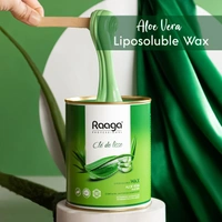 Raaga Professional Liposoluble Body Wax for Smooth Hair Removal, Aloe Vera, For all Skin Types, 800 ml