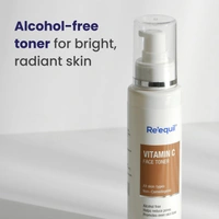 Re'equil Radiance Boosting Face Toner with Vitamin C & Witch Hazel Extract for Pigmentation and Dark Spots Removal 100 ml