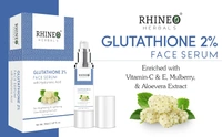 Rhineo Herbals Glutathione 2% Face Serum With Hyaluronic Acid, Paraben & Sulphate Free - 50ml