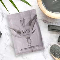 Sara Professional SARA Charcoal Base Line Facial Mould Mask - 400g | Hydrating & Skin Nourishing | Deep Cleansing for Radiant Skin