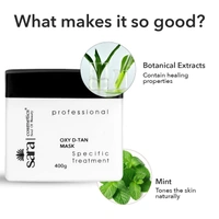 Sara Professional SARA Oxy D-TANÐ‡â•• Mask - 400g | Instant Tan Removal & Glowing Skin | Suitable for All Skin Types | Unisex De-Tan Solution