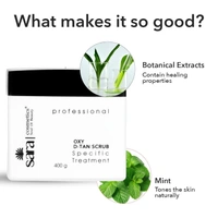 Sara Professional SARA Professional Oxy D-TANÐ‡â•• Scrub For Exfoliation & Radiant Skin | Suitable For All Skin Types, 400g