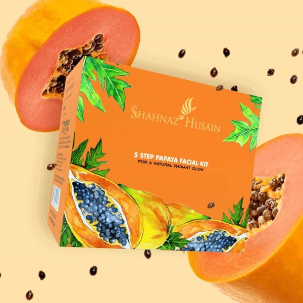 Shahnaz Husain 5 Step Papaya Facial Kit Ð¯?? 50g