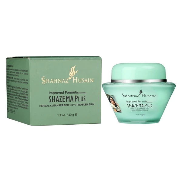 Shahnaz Husain Shazema Plus Ð¯?? Herbal Cleanser For Oily / Problem Skin Ð¯?? 40g