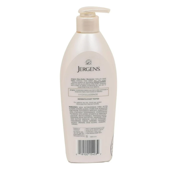 Jergens Shea Butter Lotion - 400 ml | Deep Nourishment & Radiant Skin