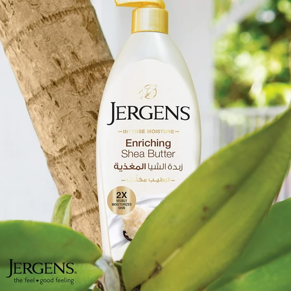 Jergens Shea Butter Lotion - 400 ml | Deep Nourishment & Radiant Skin