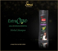 Simco Extra Care Amla, Shikakai & Reetha Shampoo | Herbal Shampoo with Extra Conditioner | Suitable for All Hair Types, 500 ml