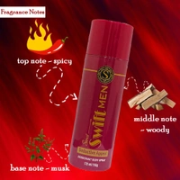 Simco Swift Seductive Appeal Deodorant Body Spray (175 ml) | Best Body Spray for Men | Get Long Lasting Fragrance and Deep Impact Freshness