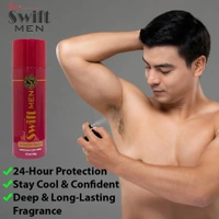 Simco Swift Seductive Appeal Deodorant Body Spray (175 ml) | Best Body Spray for Men | Get Long Lasting Fragrance and Deep Impact Freshness
