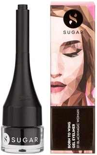 Sugar Cosmetics Born To Wing Gel Eyeliner - 01 (Black), 2.3 gm