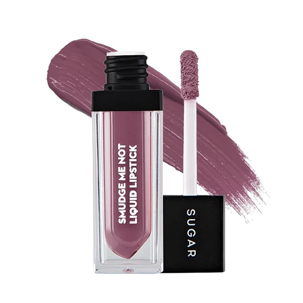 SUGAR Cosmetics - Smudge Me Not - Liquid Lipstick ,Ultra Matte, Transferproof and Waterproof, Lasts Up to 12 hours ,4.5ml