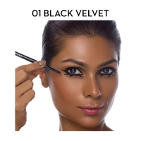 Sugar Cosmetics Twist And Shout Fadeproof Kajal - 01 Black Velvet (Black)