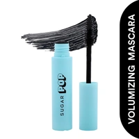 Sugar POP SUGAR POP Volumizing Mascara - 01 Black (Intense Black Pigment) l Adds Definition, Volumizes and Lengthens Lashes, Smudge Proof, Quick Drying, Long Lasting, 9 ml